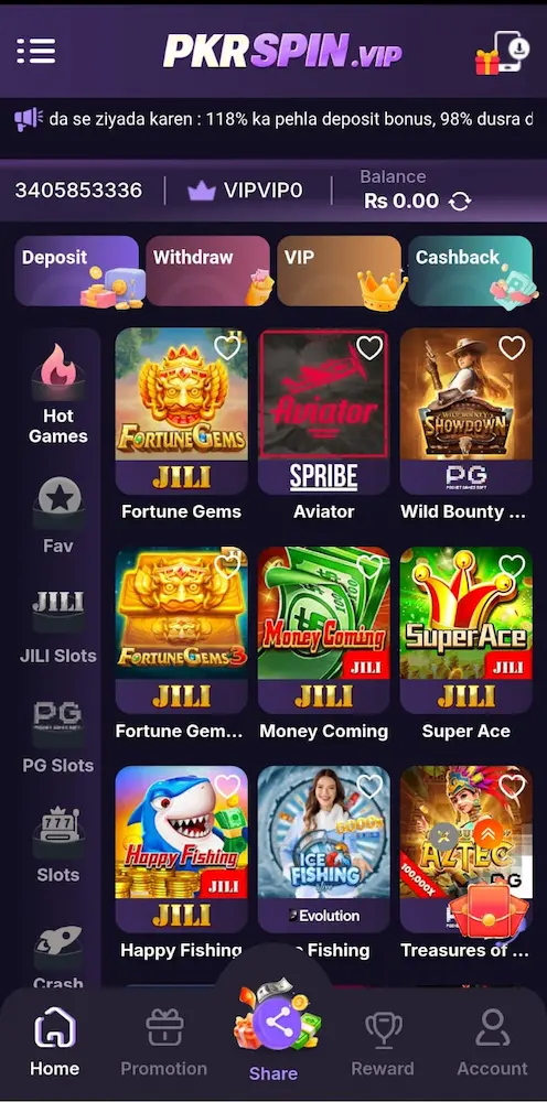 Pkrspin Game